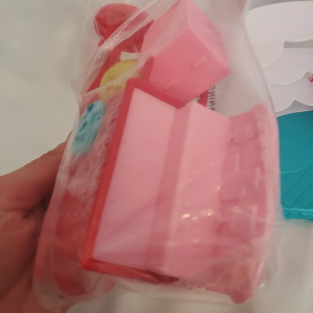 Shopkins Food Fair Sweet Spot Gumball‎ Machine Playset Used Complete